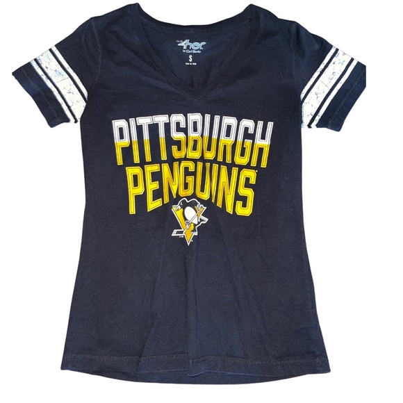 COPY - Pittsburgh Penguins NHL Ladies T-Shirt : Adult Small - Picture 1 of 3